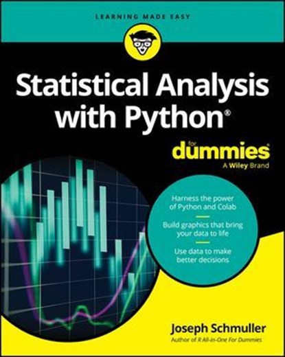 Statistical Analysis with Python For Dummies, Joseph Schmuller - Ebook - 9781394370344