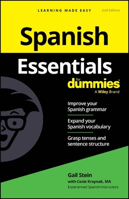 Spanish Essentials For Dummies, Gail Stein - Paperback - 9781394373253
