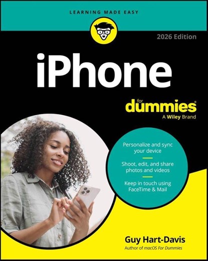 iPhone For Dummies, 2026 Edition, Guy Hart-Davis - Paperback - 9781394373956