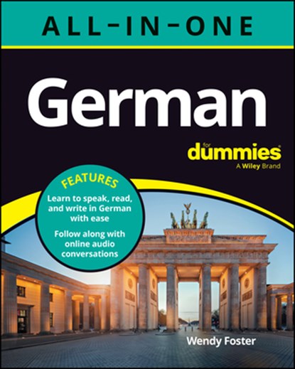 German All-In-One For Dummies (with audio online!), Wendy Foster - Paperback - 9781394393084