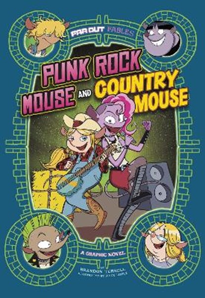 Punk Rock Mouse and Country Mouse, Brandon Terrell - Paperback - 9781398213203