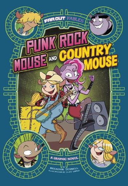 Punk Rock Mouse and Country Mouse, Brandon Terrell - Paperback - 9781398213203