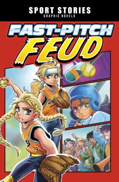 Fast-Pitch Feud, Jake Maddox - Paperback - 9781398242562
