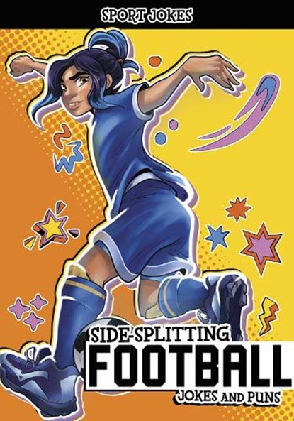 Side-Splitting Football Jokes and Puns, Jake Maddox - Paperback - 9781398258679