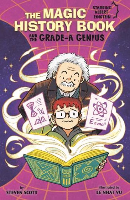 The Magic History Book and the Grade-A Genius, Steven Scott - Paperback - 9781398259768