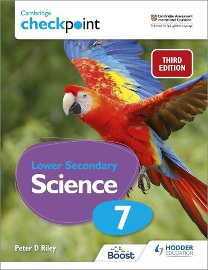 Cambridge Checkpoint Lower Secondary Science Student's Book 7, Peter Riley - Paperback - 9781398300187