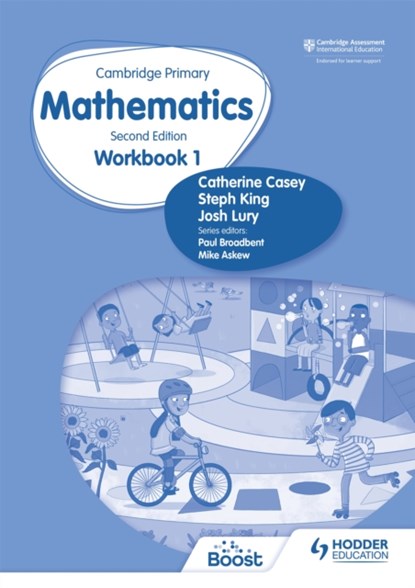 Cambridge Primary Mathematics Workbook 1 Second Edition, Josh Lury ; Steph King ; Catherine Casey - Paperback - 9781398301153