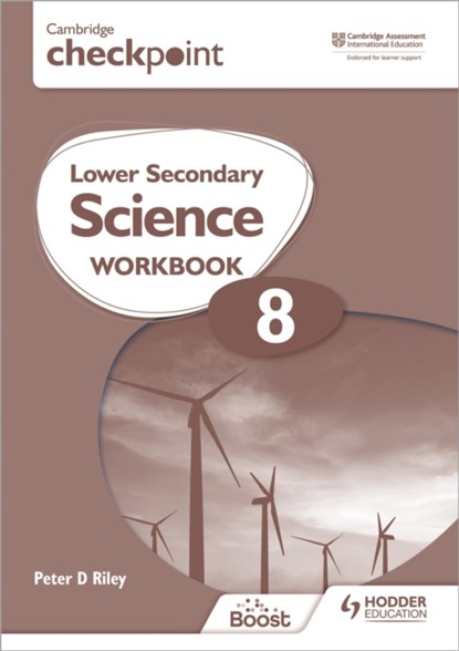 Cambridge Checkpoint Lower Secondary Science Workbook 8, Peter Riley - Paperback - 9781398301412