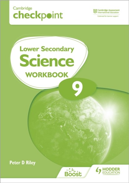 Cambridge Checkpoint Lower Secondary Science Workbook 9, Peter Riley - Paperback - 9781398301436
