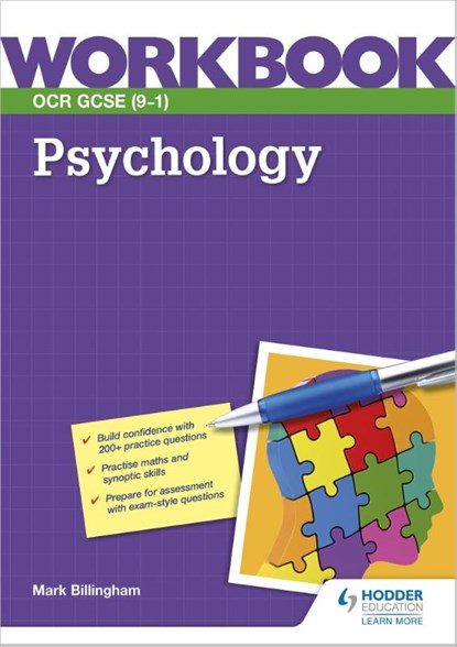 OCR GCSE (9-1) Psychology Workbook, Mark Billingham - Paperback - 9781398316980