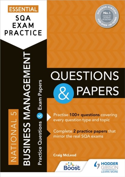Essential SQA Exam Practice: National 5 Business Management Questions and Papers, Craig McLeod - Paperback - 9781398318212