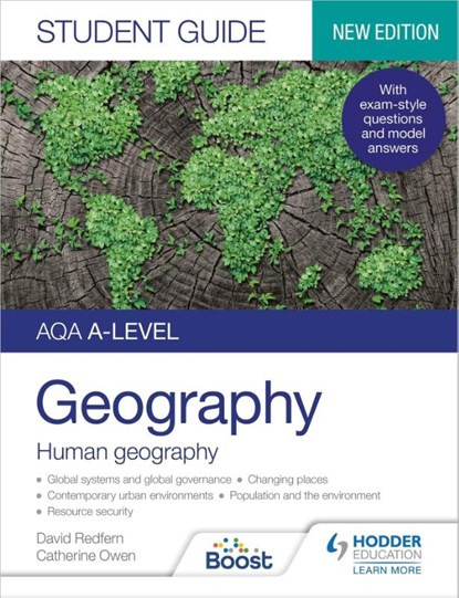 AQA A-level Geography Student Guide: Human Geography, David Redfern - Paperback - 9781398328198