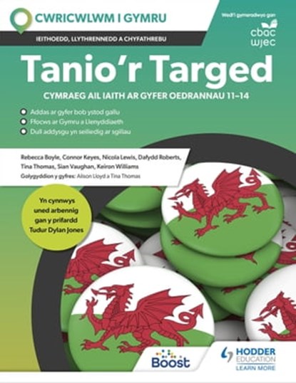 Tanio'r Targed, Rebecca Boyle ; Connor Keyes ; Dafydd Roberts ; Tina Thomas ; Keiron Williams ; Nicola Lewis ; Sian Vaughan ; Tudur Dylan Jones - Ebook - 9781398328242