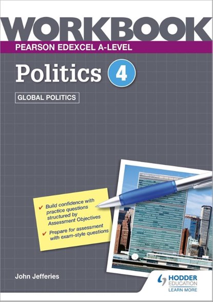 Pearson Edexcel A-level Politics Workbook 4: Global Politics, John Jefferies - Paperback - 9781398332485