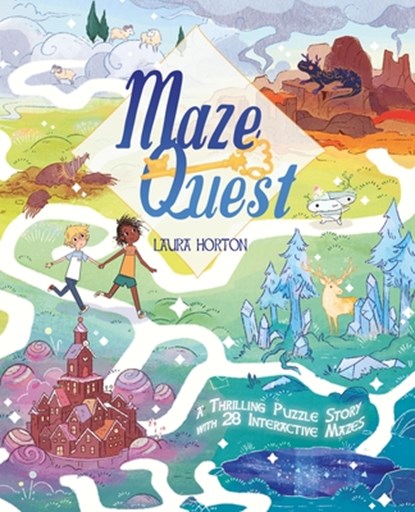 Maze Quest: A Thrilling Puzzle Story with 28 Interactive Mazes, William Potter - Gebonden - 9781398807389