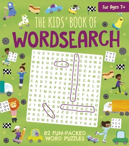 The Kids' Book of Wordsearch: 82 Fun-Packed Word Puzzles, Ivy Finnegan - Paperback - 9781398815230