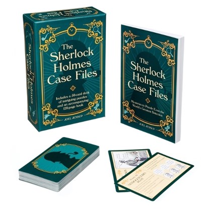 The Sherlock Holmes Case Files: Includes a 50-Card Deck of Absorbing Puzzles and an Accompanying 128-Page Book, Joel Jessup - Paperback - 9781398823181