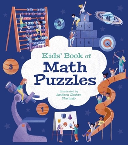 Kids' Book of Math Puzzles: Over 84 Brain-Teasing Activities, Ivy Finnegan - Paperback - 9781398825918