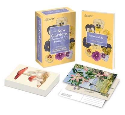 The Kew Gardens Botanical Art Postcards: Contains a 128-Page Book and 50 Postcards, The Royal Botanic Gardens Kew - Paperback - 9781398836204