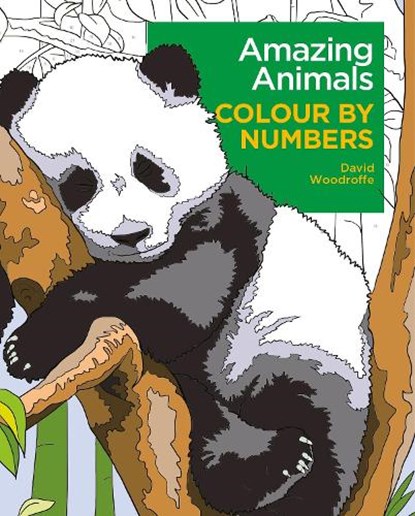 Amazing Animals Colour by Numbers, David Woodroffe - Paperback - 9781398838772