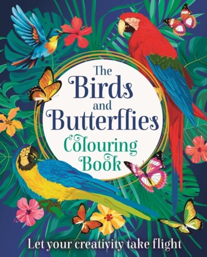 The Birds and Butterflies Colouring Book, Tansy Willow - Paperback - 9781398840096