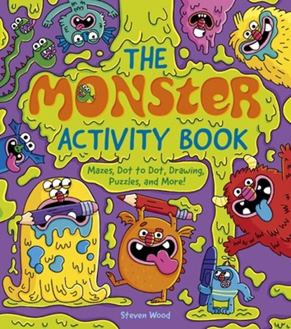 The Monster Activity Book: Mazes, Dot to Dot, Drawing, Puzzles, and More!, Emily Stead - Paperback - 9781398844735