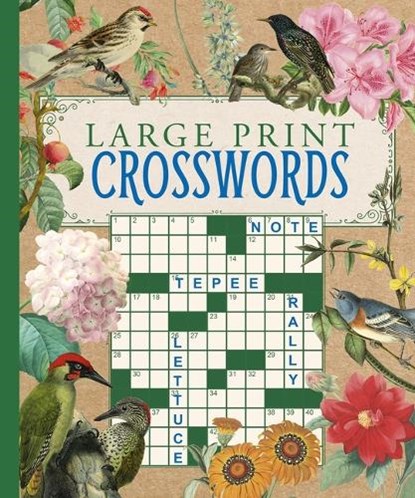 Large Print Crosswords, Eric Saunders - Paperback - 9781398846968