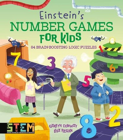 Einstein's Number Games for Kids, Lisa Regan - Paperback - 9781398849112