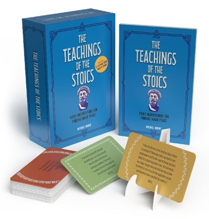 The Teachings of the Stoics Book and Card Deck, Michael Moore - Paperback - 9781398851528
