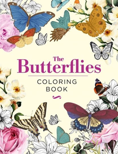 The Butterflies Coloring Book: Hardback Gift Edition, Peter Gray - Gebonden - 9781398851894