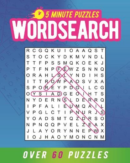 5 Minute Puzzles: Wordsearch, Eric Saunders - Paperback - 9781398854031