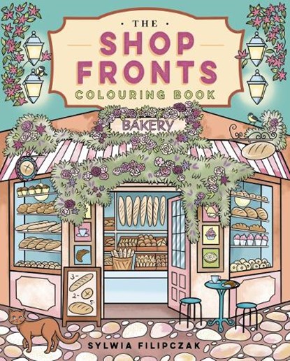 The Shop Fronts Colouring Book, Sylwia Fililczak - Paperback - 9781398856035