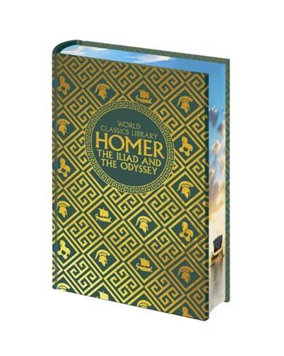 World Classics Library: Homer: The Iliad and the Odyssey, Homer - Gebonden - 9781398860650