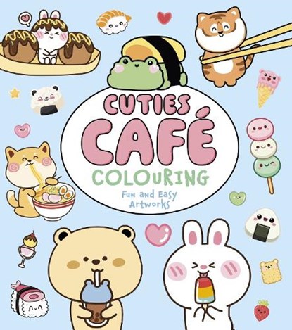 Cuties Cafe Colouring, Violet Peto - Paperback - 9781398865648