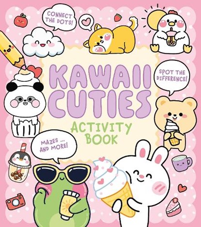 Kawaii Cuties Activity Book, Em Bruce - Paperback - 9781398865860