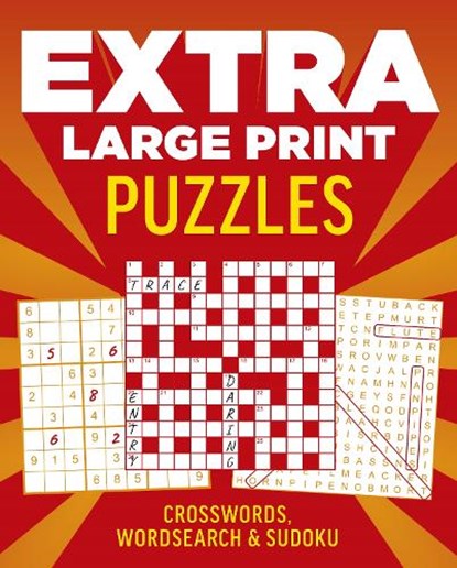 Extra Large Print Puzzles, Eric Saunders - Paperback - 9781398866775