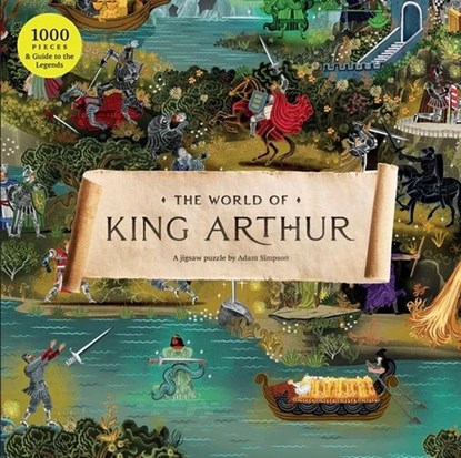 WORLD OF KING ARTHUR 1000 PIEC, RIGBY,  Natalie ; Johns, Tony - Gebonden - 9781399604994