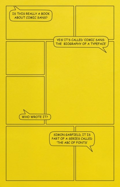 Comic Sans, Simon Garfield - Gebonden - 9781399609302