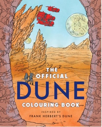 The Official Dune Colouring Book, Frank Herbert - Paperback - 9781399620093