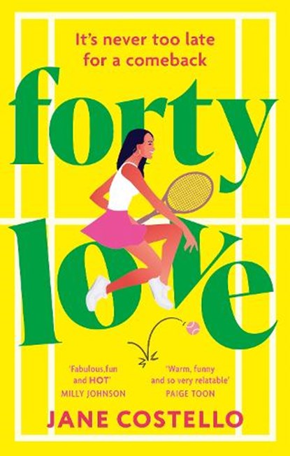 Forty Love, Jane Costello - Paperback - 9781399739504