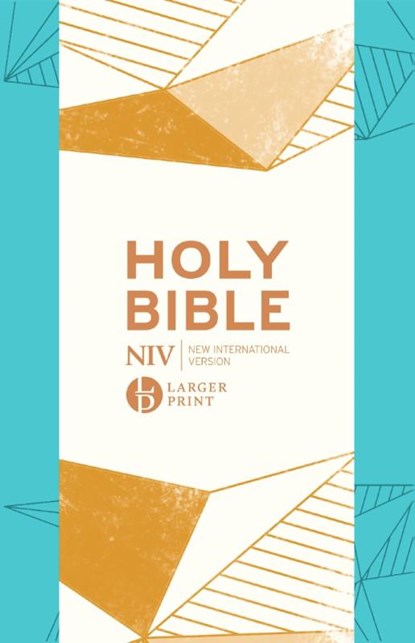 NIV Larger Print Personal Teal Soft-Tone Bible, New International Version - Paperback - 9781399807432