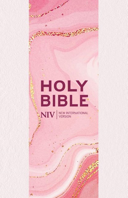 NIV Larger Print Personal Pastel Pink Bible, New International Version - Paperback - 9781399821810