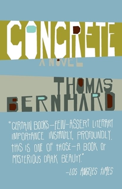 Concrete, Thomas Bernhard - Paperback - 9781400077571