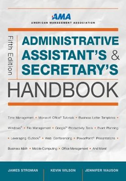 Administrative Assistant's and Secretary's Handbook, James Stroman - Paperback - 9781400241590