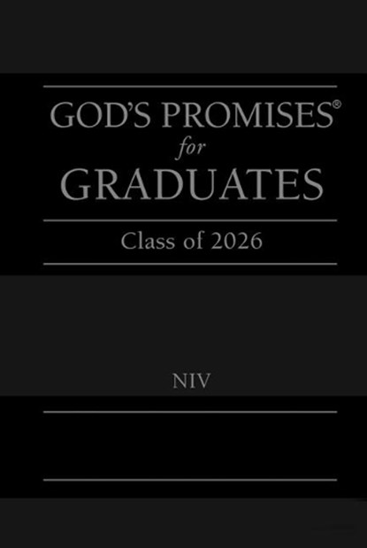 God's Promises for Graduates: Class of 2026 - Black NIV, Jack Countryman - Gebonden - 9781400255313