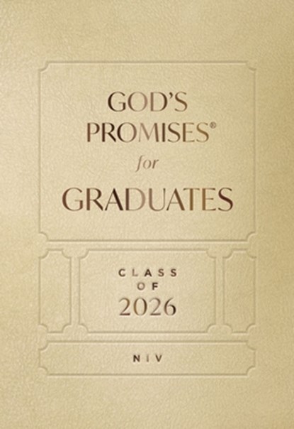 God's Promises for Graduates: Class of 2026 - Gold NIV, Jack Countryman - Gebonden - 9781400255320