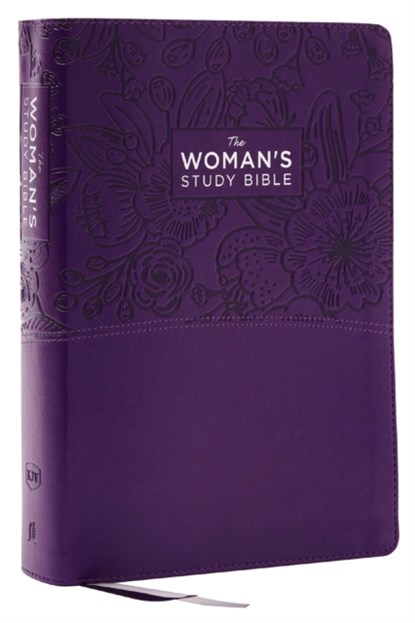 KJV, The Woman's Study Bible, Purple Leathersoft, Red Letter, Full-Color Edition, Comfort Print, Dorothy Kelley Patterson - Gebonden - 9781400332465