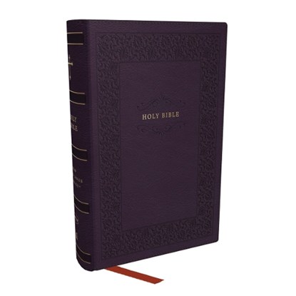 NKJV Compact Paragraph-Style Bible w/ 43,000 Cross References, Purple Leathersoft, Red Letter, Comfort Print: Holy Bible, New King James Version, Thomas Nelson - Gebonden - 9781400333370