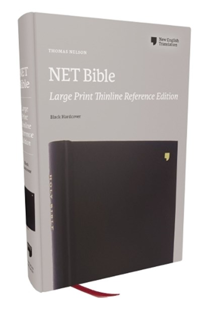 NET Bible, Large Print Thinline with Cross References, Hardcover, Comfort Print (Thumb Indexed), Thomas Nelson - Gebonden - 9781400334872