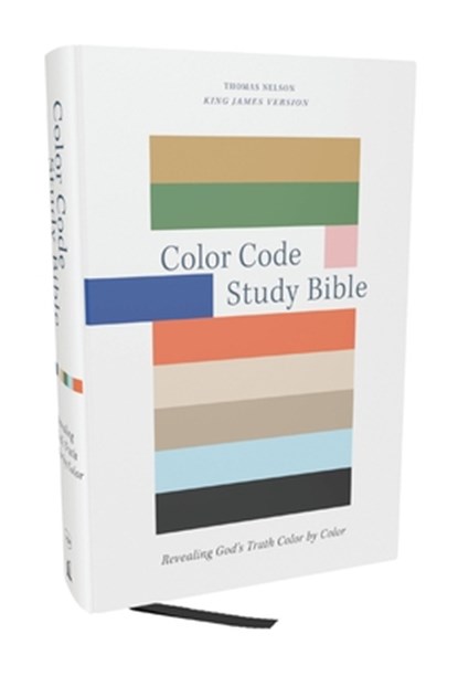 Color Code Study Bible, Revealing God's Truth Color by Color (KJV, Hardcover, Red Letter), Thomas Nelson - Gebonden - 9781400350933
